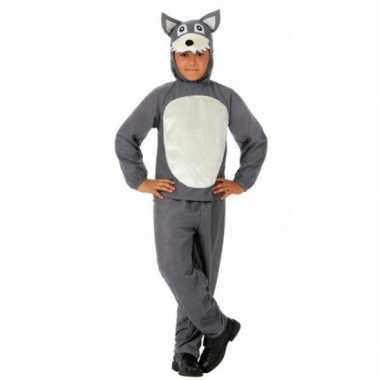 Carnavals kleding wolf voor kinderen