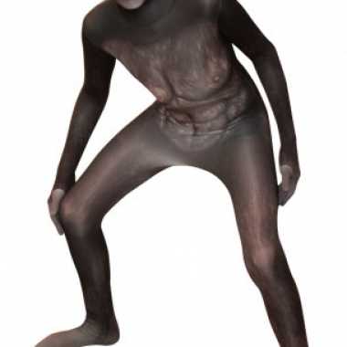 Morphsuit met gorilla opdruk