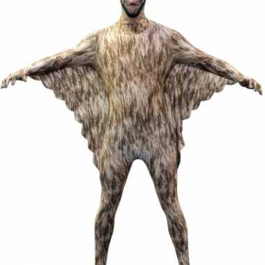 Morphsuit met vleermuis opdruk