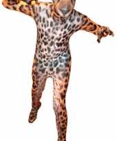 Luipaard morphsuit volwassenen